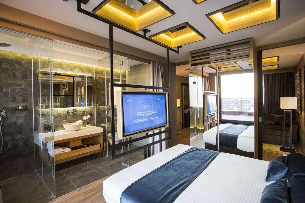 Eden Luxury Suites Terazije เบลเกรด ห้อง รูปภาพ